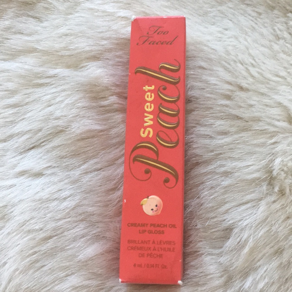 TooFaced Sweet Peach Lip Gloss